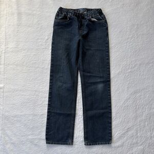 Old Navy Boy's Straight /Droit Drawstring Jeans Stretch Waist Denim Pants XXL 14